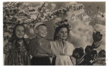 Открытка С праздником 1 мая! Дети разных национальностей. Фото, 1952