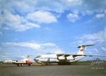 Открытка Аэрофлот. Самолет ИЛ-76Т, 1986
